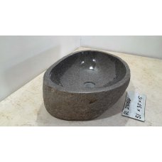 Раковина из речного камня 51х37х15 (RL230561)