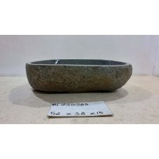 Раковина из речного камня 52х38х15 (RL230563)