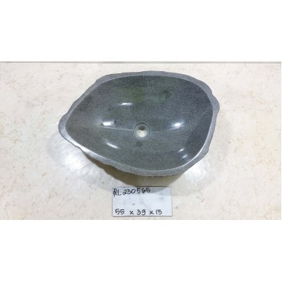 Раковина из речного камня 55х39х15 (RL230565)