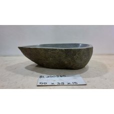 Раковина из речного камня 55х39х15 (RL230565)