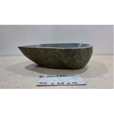 Раковина из речного камня 55х39х15 (RL230565)