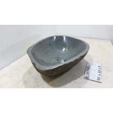 Раковина из речного камня 55х39х15 (RL230565)