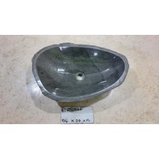 Раковина из речного камня 56х36х15 (RL230566)