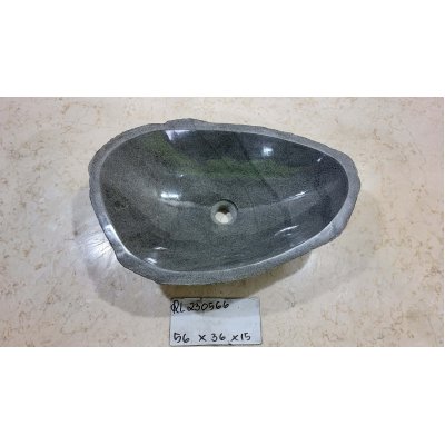 Раковина из речного камня 56х36х15 (RL230566)