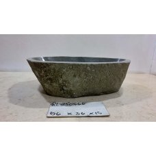 Раковина из речного камня 56х36х15 (RL230566)