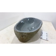 Раковина из речного камня 57х33х15 (RL230568)