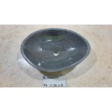 Раковина из речного камня 56х39х15 (RL230574)