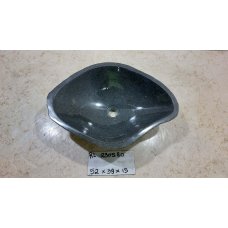 Раковина из речного камня 52х39х15 (RL230580)