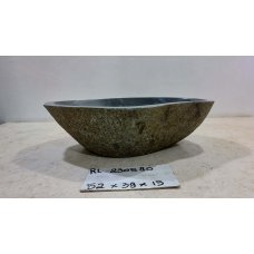 Раковина из речного камня 52х39х15 (RL230580)