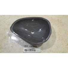 Раковина из речного камня 48х35х15 (RM230507)
