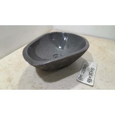 Раковина из речного камня 48х35х15 (RM230507)