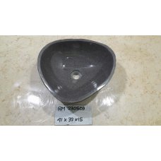 Раковина из речного камня 41х37х15 (RM230509)