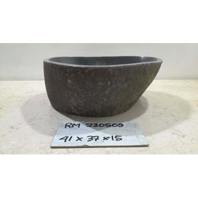 Раковина из речного камня 41х37х15 (RM230509)