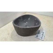 Раковина из речного камня 41х37х15 (RM230509)