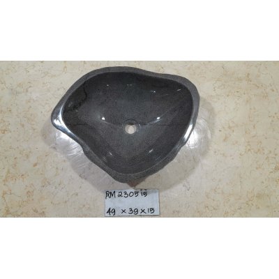 Раковина из речного камня 49х39х15 (RM230515)