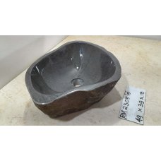 Раковина из речного камня 49х39х15 (RM230515)