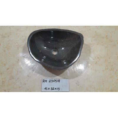 Раковина из речного камня 41х32х15 (RM230518)