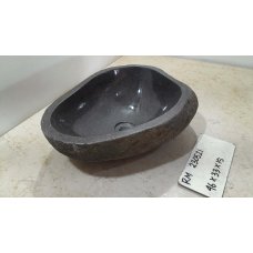 Раковина из речного камня 46х33х15 (RM230521)