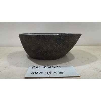Раковина из речного камня 42х34х15 (RM230524)