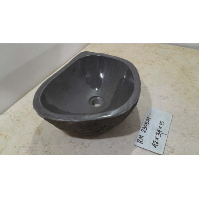Раковина из речного камня 42х34х15 (RM230524)