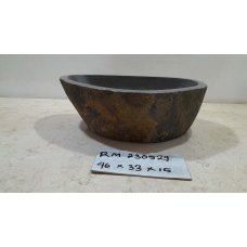 Раковина из речного камня 46х33х15 (RM230529)