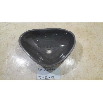 Раковина из речного камня 45х33х15 (RM230540)