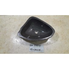 Раковина из речного камня 47х34х15 (RM230545)