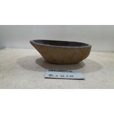 Раковина из речного камня 45х31х15 (RM230546)