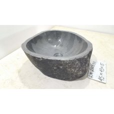 Раковина из речного камня 45х43х15-RM230550