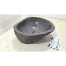 Раковина из речного камня 42х40х15-RM230552