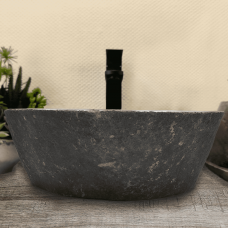 Раковина из речного камня 42х40х15-RM230552