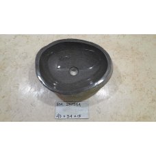 Раковина из речного камня 43х34х15 (RM230554)