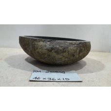Раковина из речного камня 46х36х15 (RM230559)