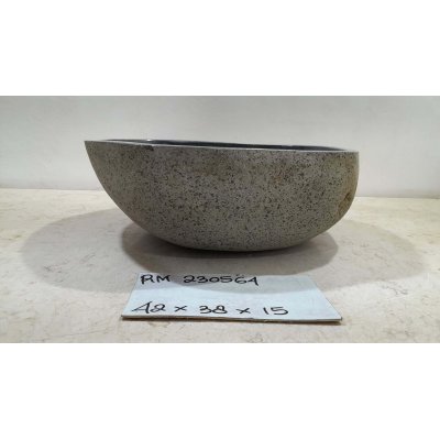 Раковина из речного камня 42х38х15 (RM230564)