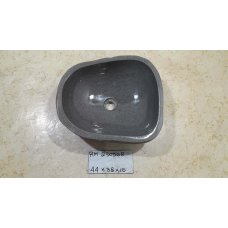 Раковина из речного камня 44х38х15 (RM230568)