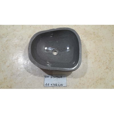Раковина из речного камня 44х38х15 (RM230568)