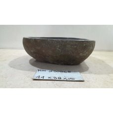 Раковина из речного камня 44х38х15 (RM230568)