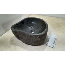 Раковина из речного камня 41х40х15 (RM230573)
