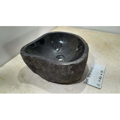 Раковина из речного камня 41х40х15 (RM230573)