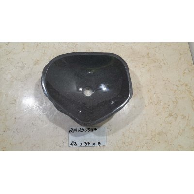 Раковина из речного камня 43х37х15 (RM230577)