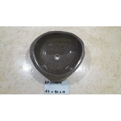 Раковина из речного камня 43х40х15 (RM230578)