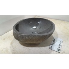 Раковина из речного камня 45х40х15 (RM230584)