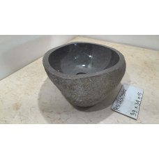 Раковина из речного камня 39х34х15 (RS230502)