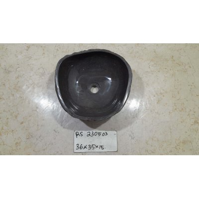 Раковина из речного камня 36х35х15 (RS230503)
