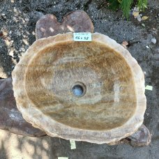Раковина из оникса 46х38х15 см (К-5-ОN-27)