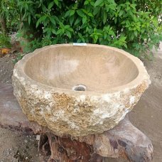 Раковина из оникса 53х46х15 см (К-5-ОN-41)