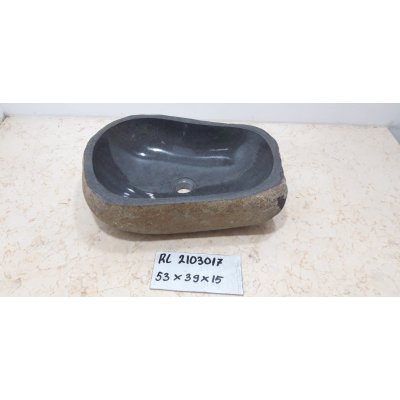 Раковина из речного камня 53х39х15