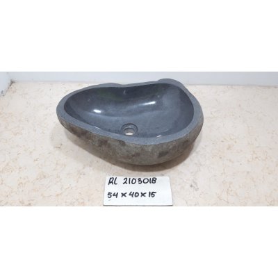 Раковина из речного камня 54х40х15