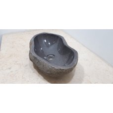 Раковина из речного камня 52х33х15