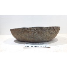 Раковина из речного камня 58х40х15